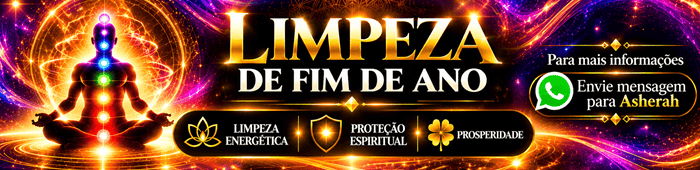 Limpieza espiritual de fim de ano!Para mais informações clique aqui!